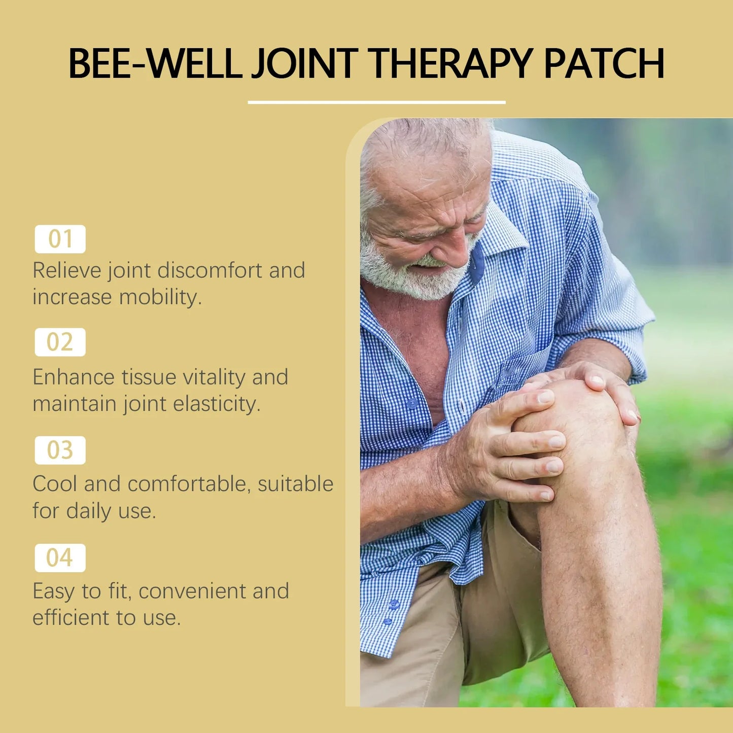 New 2026 Upgrade: 🌿Oliokindred™ Bee Poison Foot Patches (Set of 10)