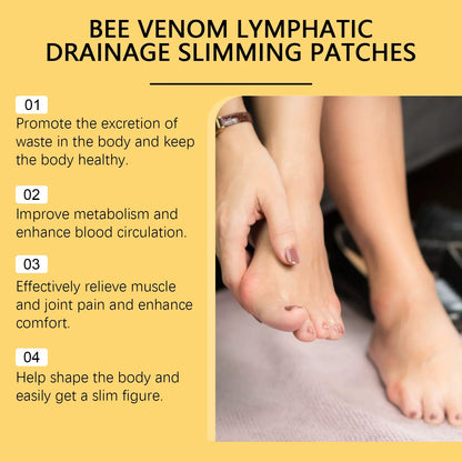 New 2026 Upgrade: 🌿Oliokindred™ Bee Poison Foot Patches (Set of 10)