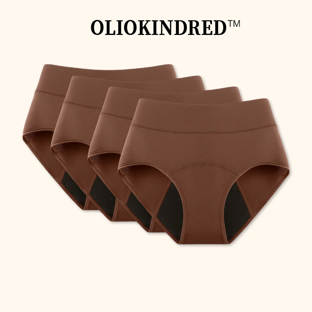 🌸💖Last Day 50% OFF|OLIOKINDRED™  100% Leak-Proof Underwear 4-pack
