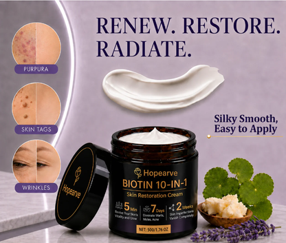 ✨Hopearve® Biotin 10-in-1 Skin Cream🍀