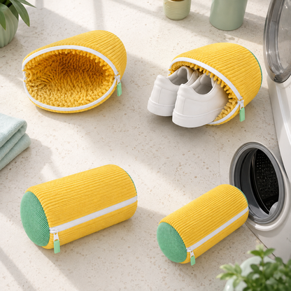👟Microfiber Shoe Washing Machine Bag for Sneakers