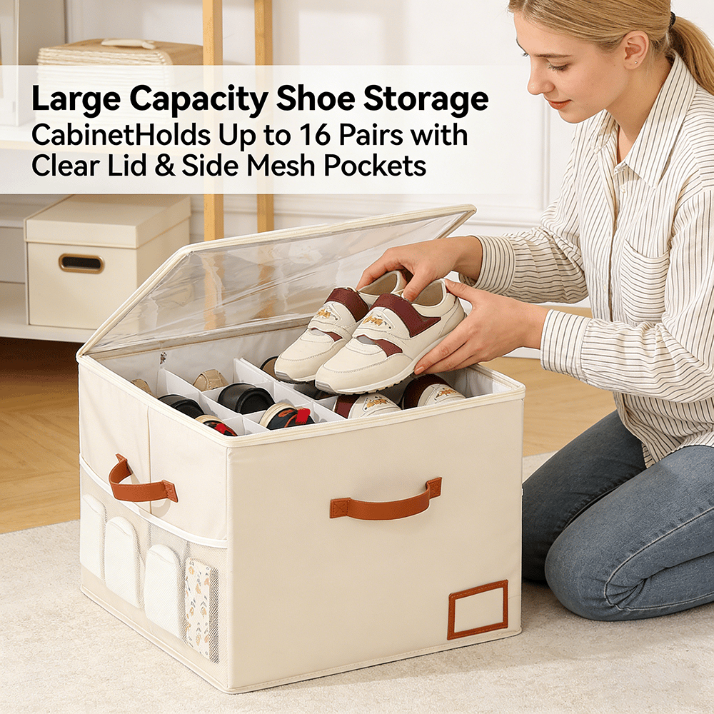 👟Large capacity Upgraded shoebox PRO