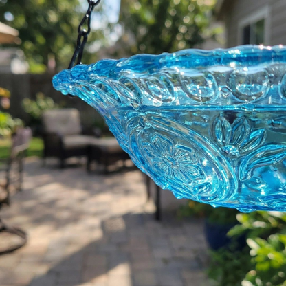 Solar Cascade Hanging Bird Bath Founta