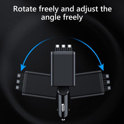 🔌7-in-1 Retractable Car Charger