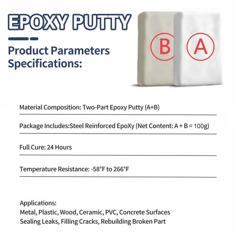 💥SAVE 69% NOW🏠Steel Reinforced Epoxy Repair Putty — Universal Glue for Metal, Wood, Plastic