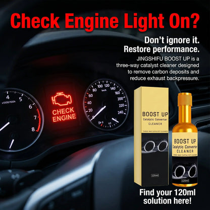 🚗 Car Catalytic Converter & Engine Cleaner – Removes Carbon, Restores Power & MPG