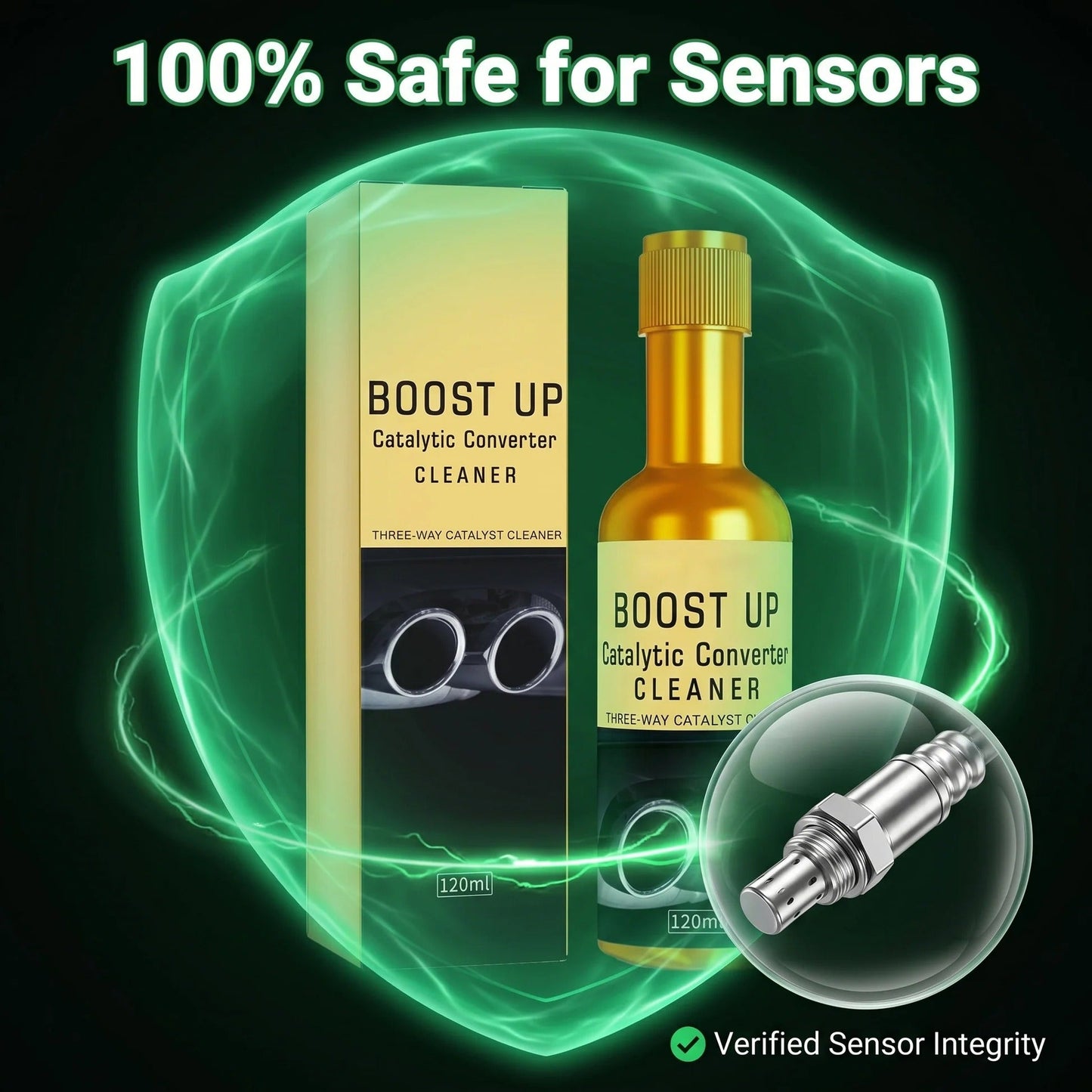 🚗 Car Catalytic Converter & Engine Cleaner – Removes Carbon, Restores Power & MPG